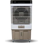 Uzaktan Kumandalı 75 Lt Su Kapasiteli Dijital Touch Panel Otomatik Sağ-Sol Salınımlı Portatif Hava Soğutucu - Kahverengi