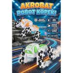 Uzaktan Kumandalı 8 Tekerlekli Akrobat Araba - Buhar Püskürten Işıklı Şarjlı Robot Köpek Oyuncak