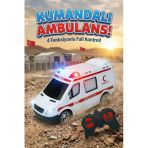 Uzaktan Kumandalı Ambulans Full Fonksiyonlu Işıklı Oyuncak Araba 20 Cm - Eğitici 112 Acil Servis