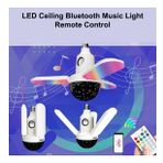 Uzaktan Kumandalı Bluetooth Led Lamba Hoparlör
