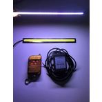 Uzaktan Kumandalı Çakarlı Gündüz Ledi-Gündüz Farı-Sis Farı 17cm 2 Adet Cob Led