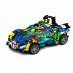 Uzaktan Kumandalı Duman Atan Egzozlu Yarış Arabası - Şarjlı Drift Aracı - Su Buharı Çıkaran Full Fonksiyon RC Araba R/C F/F