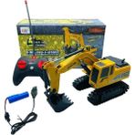 Uzaktan Kumandalı Excavator Kepçe Şarjlı 1:24 Işıklı