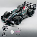 Uzaktan Kumandalı Formula 1 Buhar Atan Şarjlı Full Fonksiyon Hız Aracı Dev Boy 35 CM Araç F1 (Yeşil)
