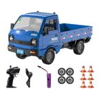 Uzaktan Kumandalı Işıklı Drift Arabası - Carry Serisi, 4WD 2.4GHz Yüksek Hızlı Yarış Arabası, Mavi
