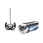 Uzaktan Kumandalı Işıklı Polis Otobüsü 30 cm Şarjlı