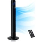 Uzaktan Kumandalı Kule Vantilatör 96 Cm, Sessiz, 3 Mod, Zamanlayıcı, LED Ekranlı - Siyah
