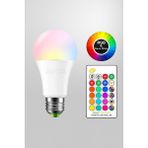 Uzaktan Kumandalı Rgb Ampul – 16 Renk + Beyaz Işık, 9W Renk Değiştirici Lamba - 1 - 10 W