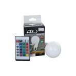 Uzaktan Kumandalı Rgb Led Ampul E27 - 9W, 2700K