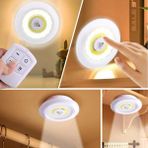 Uzaktan Kumandalı Yapışkanlı Led Spot Lamba 4490