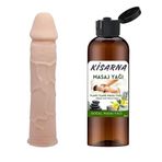 Uzatmalı Prezervatif Ek 5 Cm Uzama Masaj Görev Kartları Hediye
