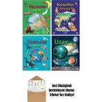 Uzay Atlası 4 Kitap Set + Okuma Sticker'ları