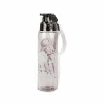 Uzay Desenli Askılı Matara 500 ml - Şeffaf
