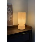 UZAY HOME DESIGN Lagün Işığı Akdeniz Tarzı Dekoratif Masa Lambası, 3D Baskı LED Gece Işığı, USB ile Çalışan Modern Aydınlatma, 14x14x28 cm