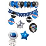 Uzay Temalı Balon Doğum Günü Seti