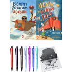 Uzaya Giden Tren ve Benim Zürafam Uçabilir 2'li Set + Hediyeli