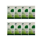Uzlight LED Ampul, 10W (75W Eşdeğeri), 8200K Yeşil Işık, E27 Duylu, 8 Adet