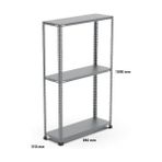 Uzman Grup Raf Sistemleri Uzman Grup Raf Çelik Raf-3raflı 1,5metre 31X93ÇELİK Raf-Depo Rafı