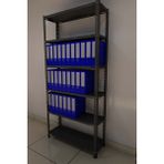 Uzman Grup Raf Sistemleri Uzman Grup Raf Çelik Raf-6 Raflı 2metre 31X60 Çelik Raf-Depo Rafı - 31 x 60 cm - 0315 Gri