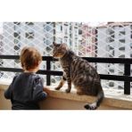 Uzman Güvenlik Filesi Balkon Filesi 2,5X11M Çocuk Güvenlik Filesi Çocuk Koruma Filesi Güvenlik Filesi Güvenlik Ağı (Göz Aralıkları 5cm) - Beyaz