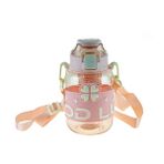 Uzman İthalat Matara Filtreli 600 ml Matara Pembe