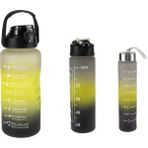 Uzman İthalat Matara Üçlü Set 2000 ml 900 ml 300 ml