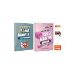 Uzman Kariyer Yayınları KPSS MEB-AGS ALES DGS Sözel Mantık Soru Bankası + 15 Deneme 2 Kitap Ayraç Hediyeli