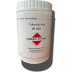 Uzman Kimya Askorbik Asit (Vitamin C) – Gıda ve Kozmetik Hammaddesi – Antioksidan – Kavanoz – E300 / Ascorbic Acid - 1 kg