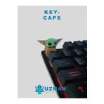 Uzman Sağlık Teknoloji Keycap, Star Wars Baby Yoda, Tasarım Mekanik Oyuncu Klavyesi Tuşu