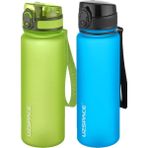 Uzspace 2'li 500 ml FiftyFifty Mavi-Yeşil Tritan Matara Seti