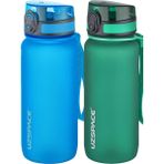 Uzspace 2'li 650 ml Fiftyfifty Mavi - Haki Tritan Matara Seti