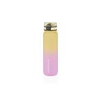 Uzspace 3038 Vagonlife 1000 ml Sarı Mor Tritan Matara