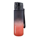 Uzspace 500 ml Soft Touch Çift Renk Motivasyon Tritan Su Matarası