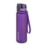 Uzspace 500 ml Tritan Su Matarası 13 farklı Renk Softtouch Mor