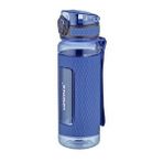 Uzspace 520ml Silikon Korumalı Kaydırmaz Gövde Tritan Su Matarası Bpa Yok Koku Yok Lacivert