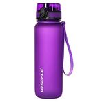 Uzspace 800ml -Yeni Ebat-Boy 25 cm-Tritan Su Matarası Bpa Koku Sızdırma Yok MOR