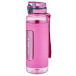 Uzspace Fiftyfifty 1100ml -mega Büyük Boy- Tritan Su Matarası Silikon Korumalı Kaydırmaz Gövde Pembe