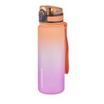 Uzspace Fiftyfifty 500ml Çift Renk Softtouch Ff Collection Tritan Su Matarası Turuncu-mor