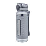 Uzspace Fiftyfifty 520ml Tritan Su Matarası Silikon Korumalı Kaydırmaz Gövde Açık Gri