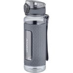 Uzspace Fiftyfifty 520ml Tritan Su Matarası Silikon Korumalı Kaydırmaz Gövde Gri