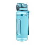 Uzspace Fiftyfifty 520ml Tritan Su Matarası Silikon Korumalı Kaydırmaz Gövde Turkuaz