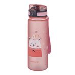 Uzspace Figürlü 500 ml Tritan Çocuk Su Matarası Pudra