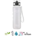 Uzspace Griping (Tutuş Destekli) Soft Touch Tritan Su Matarası – 500 ml - Beyaz