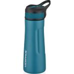 Uzspace Paslanmaz Çelik Matara 480 ml Cam Göbeği - Turkuaz