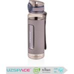 Uzspace Silikon Gövde Trıtan Su Matarası - 520 Ml. - Kahverengi