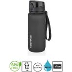 Uzspace Snatch Tritan Su Matarası 500 ml - Koyu Siyah