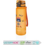Uzspace Tritan Çocuk Matarası/suluk 500 Ml. - Turuncu