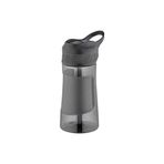 Uzspace Tritan Pipetli Playoff 460 ml Siyah Su Matarası