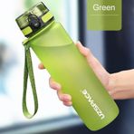 Uzspace Yeşil 1 Litre Tritan Su Matarası Bpasız yesil