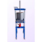 Üzüm Sıkma Presi - 30 Litre Kapasiteli Paslanmaz Çelik Meyve Suyu Sıkma Makinesi